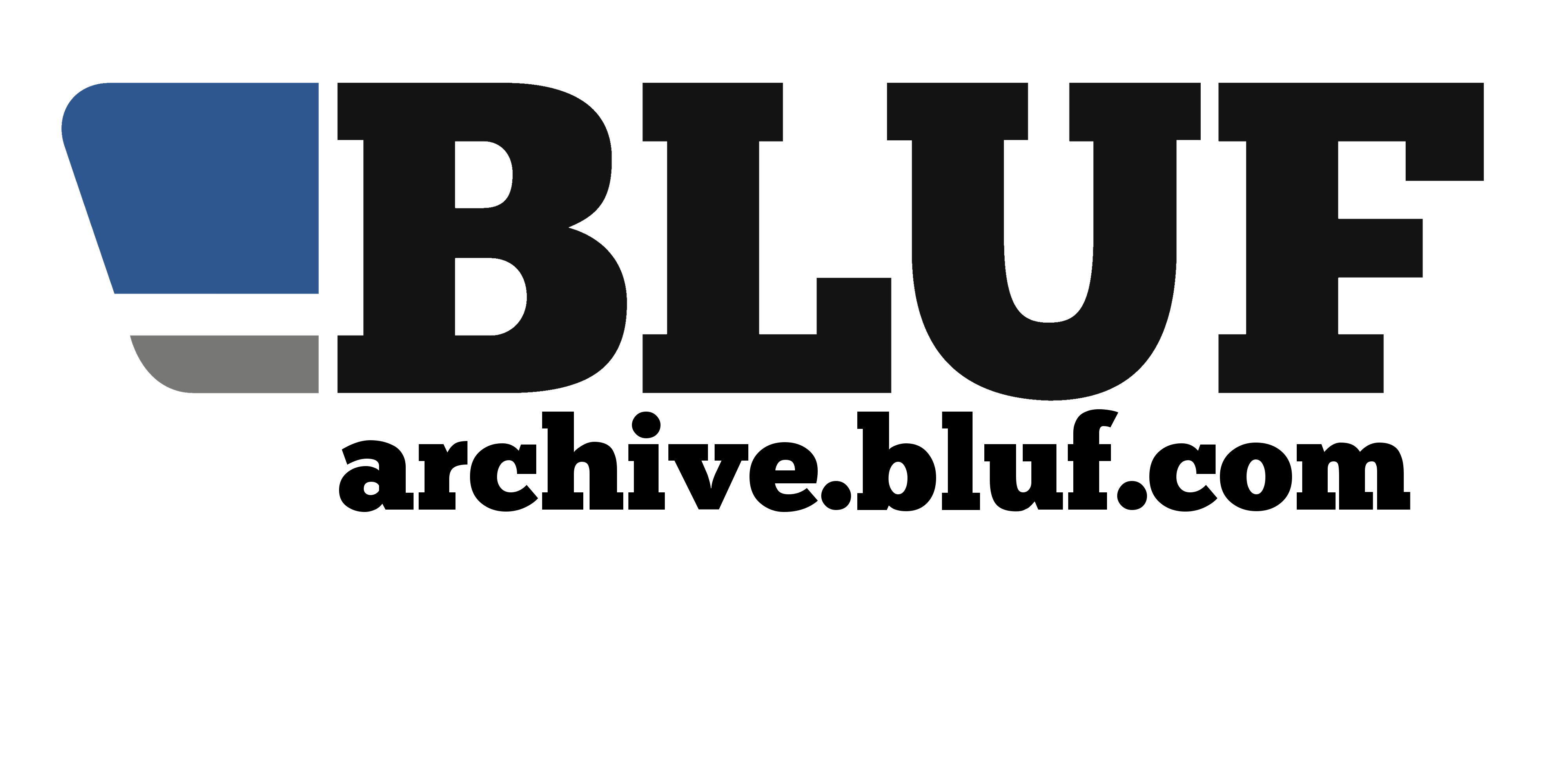 BLUF archive logo